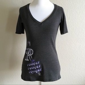 Colorado Rockies Woman’s v-neck t-shirt